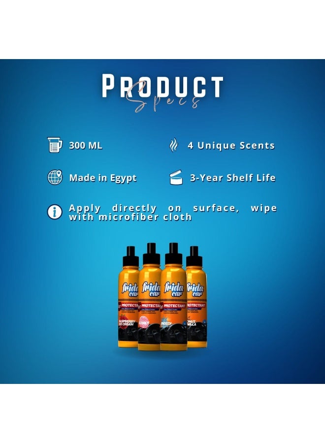 فريدا  ملمع السيارة 3 في 1 برائحة جوز الهند والفانيليا - 300 مل - Image 5