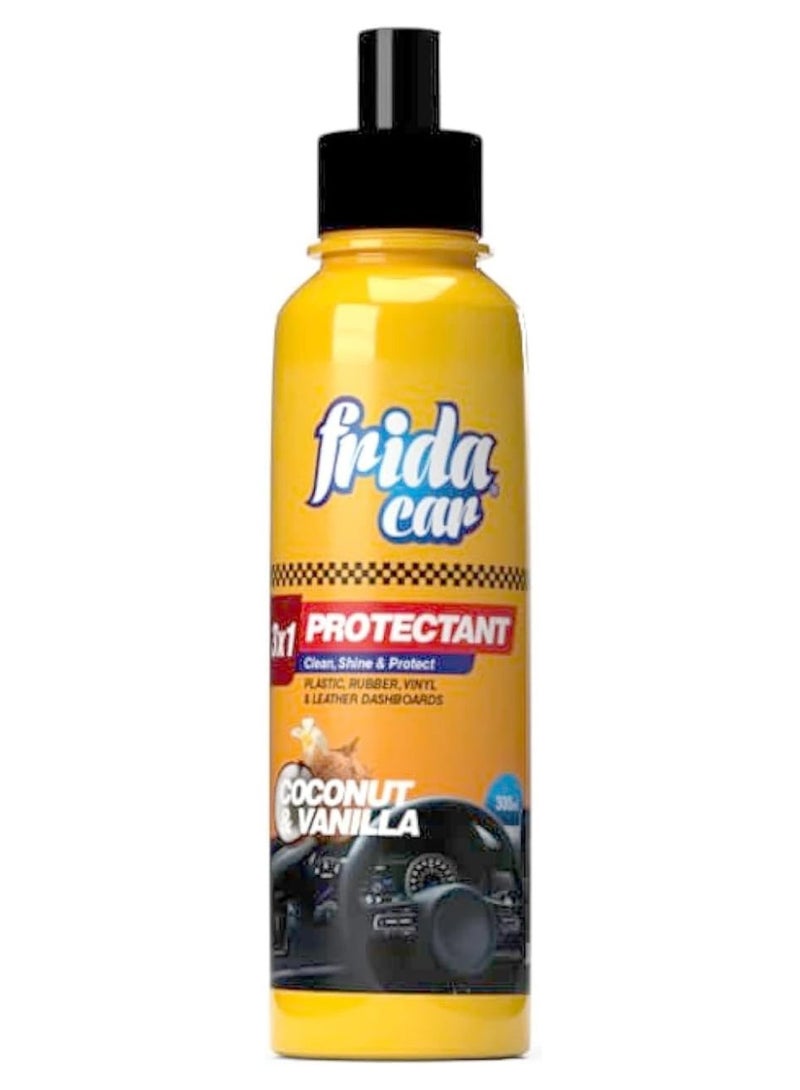 فريدا  ملمع السيارة 3 في 1 برائحة جوز الهند والفانيليا - 300 مل - Image 1