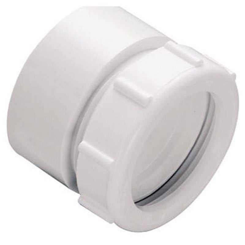 Plumb Pak Keeney 95K 112Inch Slip Joint by 112Inch PVC Marvel Connector Schedule 40 White