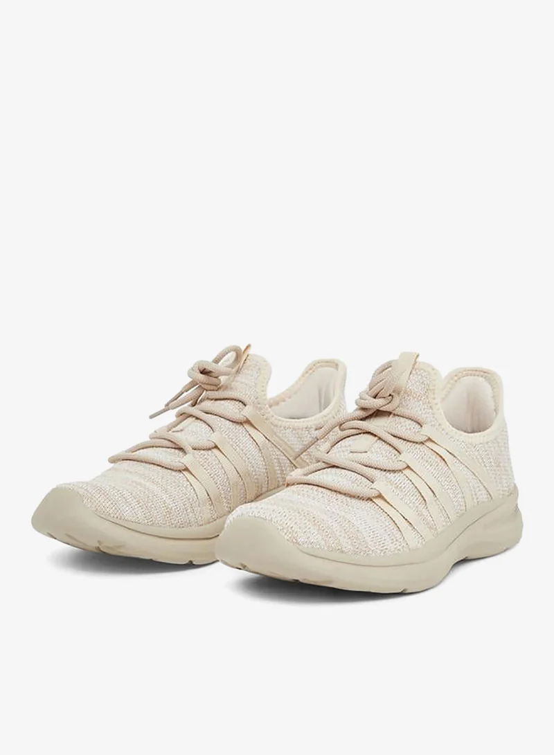 Styli Active Melange Print Lace Up Sneakers