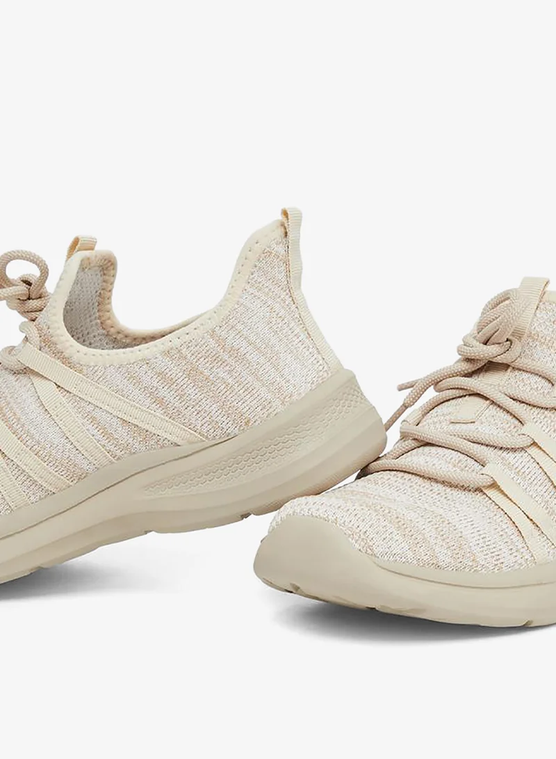 Styli  Melange Print Lace Up Sneakers for Women | Best Price UAE