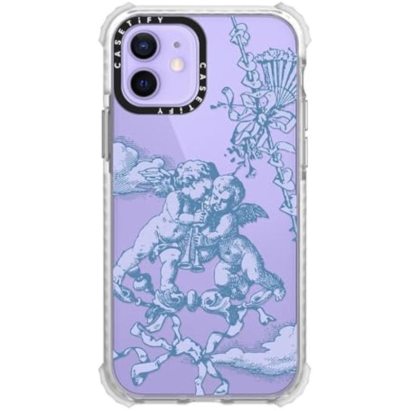 Casetify Ultra Impact iPhone 12 Case 【4X Military Grade Drop Tested / 11.5ft Drop Protection】 - at Lover's Gate - Glossy Frost - Image 2