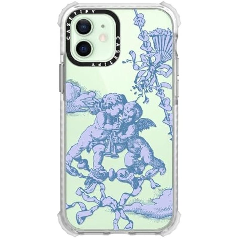 Casetify Ultra Impact iPhone 12 Case 【4X Military Grade Drop Tested / 11.5ft Drop Protection】 - at Lover's Gate - Glossy Frost - Image 5