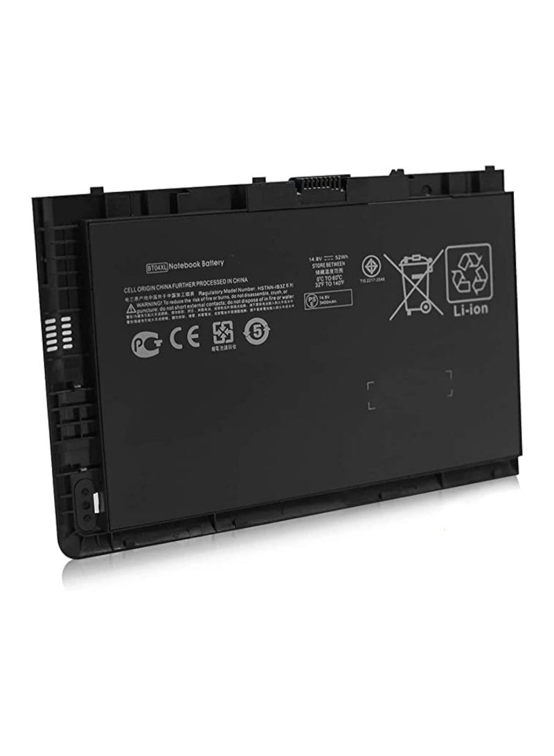 Max Power Replacement new Battery BT04XL BA06XL For HP EliteBook Folio 9470M 9480M - Image 1