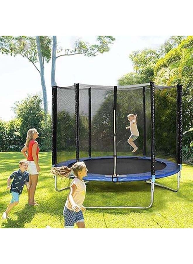 AL BADER - Trampoline Kids Outdoor Trampolines Jump Bed With Safety Enclosure Gym Exercise Fitness Equipment 8FT - Image 1
