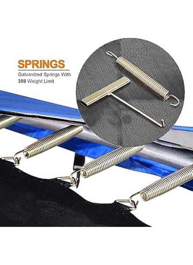 AL BADER - Trampoline Kids Outdoor Trampolines Jump Bed With Safety Enclosure Gym Exercise Fitness Equipment 8FT - Image 1