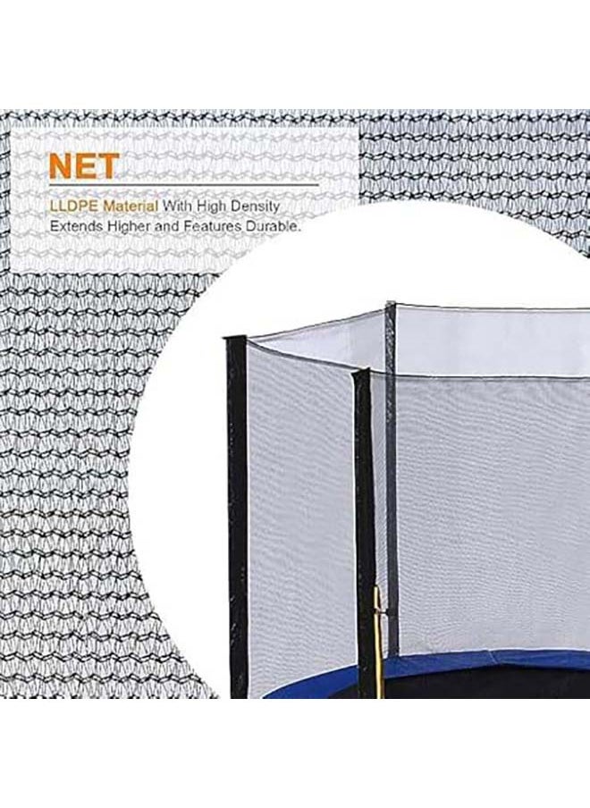 AL BADER - Trampoline Kids Outdoor Trampolines Jump Bed With Safety Enclosure Gym Exercise Fitness Equipment 8FT - Image 1
