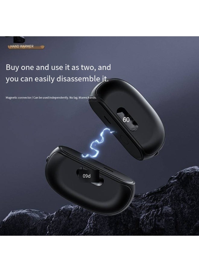 general 2026 Magnetic Headlamp Digital Display Hand Warmer Charger Case Warm Baby Winter Hand Warmer Explosion-proof Heater - Image 4