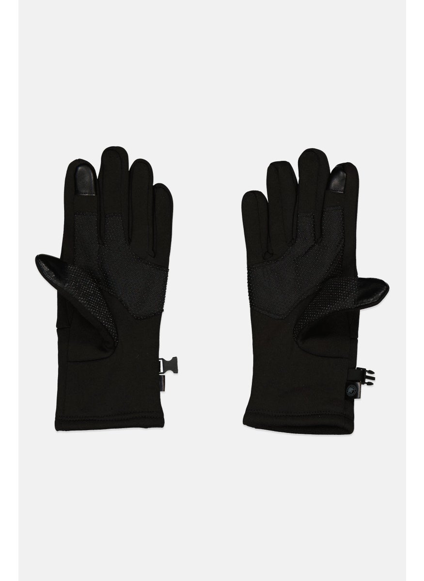 Canada Weather Gear - Women 1 Pair Sherpa Lined Sports Gloves, Black - Image 1