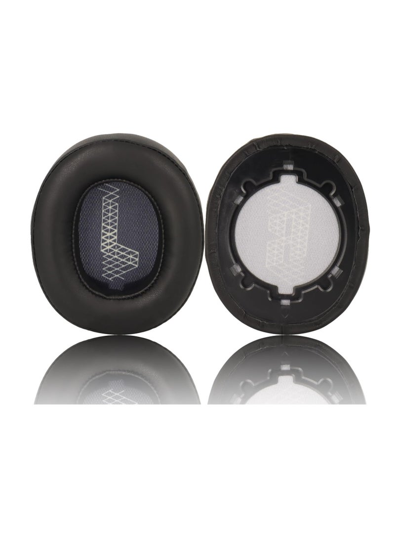 Anmi Protein Leather Replacement Ear Pads for JBL Live 500BT Headphones Ear Cushions, Headset Earpads, Ear Cups Repair Parts (Black)  - Image 3
