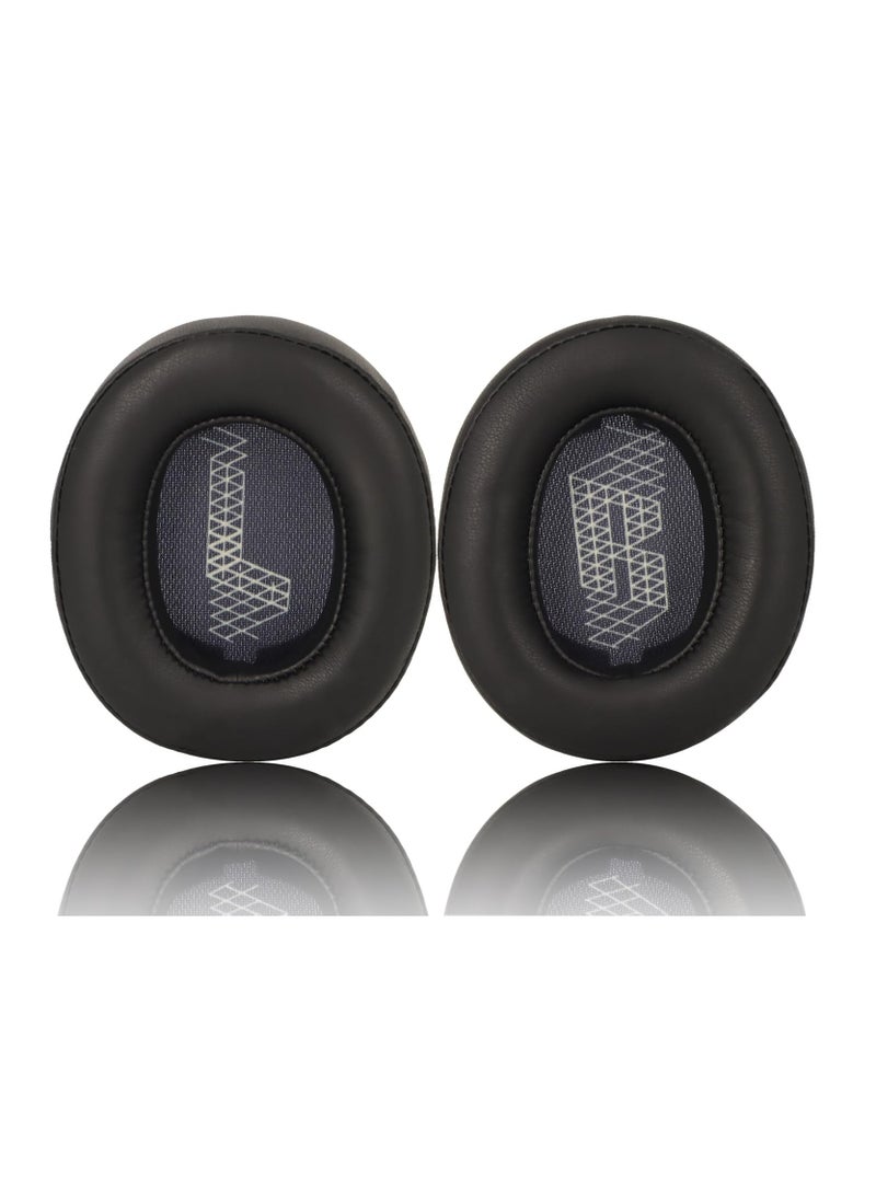 Anmi Protein Leather Replacement Ear Pads for JBL Live 500BT Headphones Ear Cushions, Headset Earpads, Ear Cups Repair Parts (Black)  - Image 2