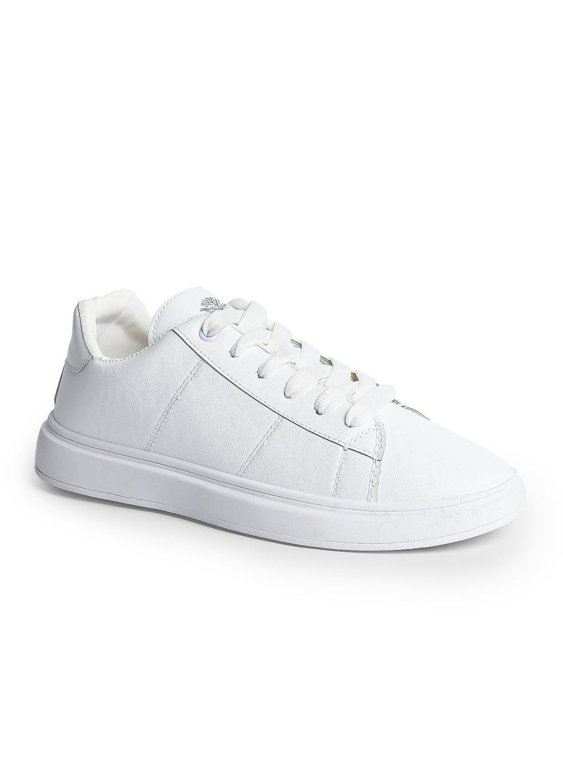 كوتشي فلات بنعل فلات جلد للرجال - Image 2