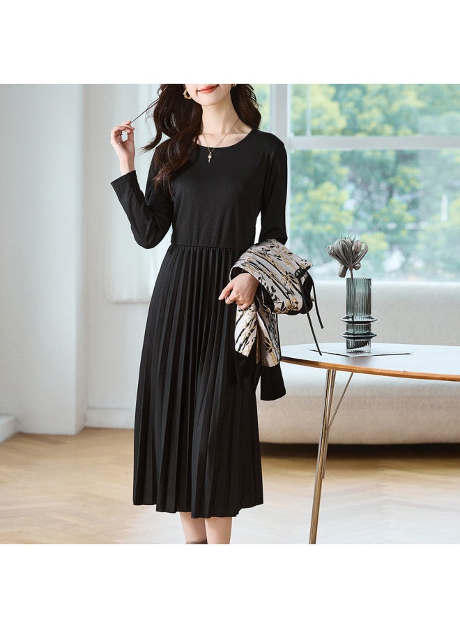 Tucano طقم فستان بأسلوب صيني جديد، طقم مكون من قطعتين مع ياقة واقفة بدون أكمام مزين بتطريز وزر وشرابة للنساء في فصل الخريف والربيع - Image 3