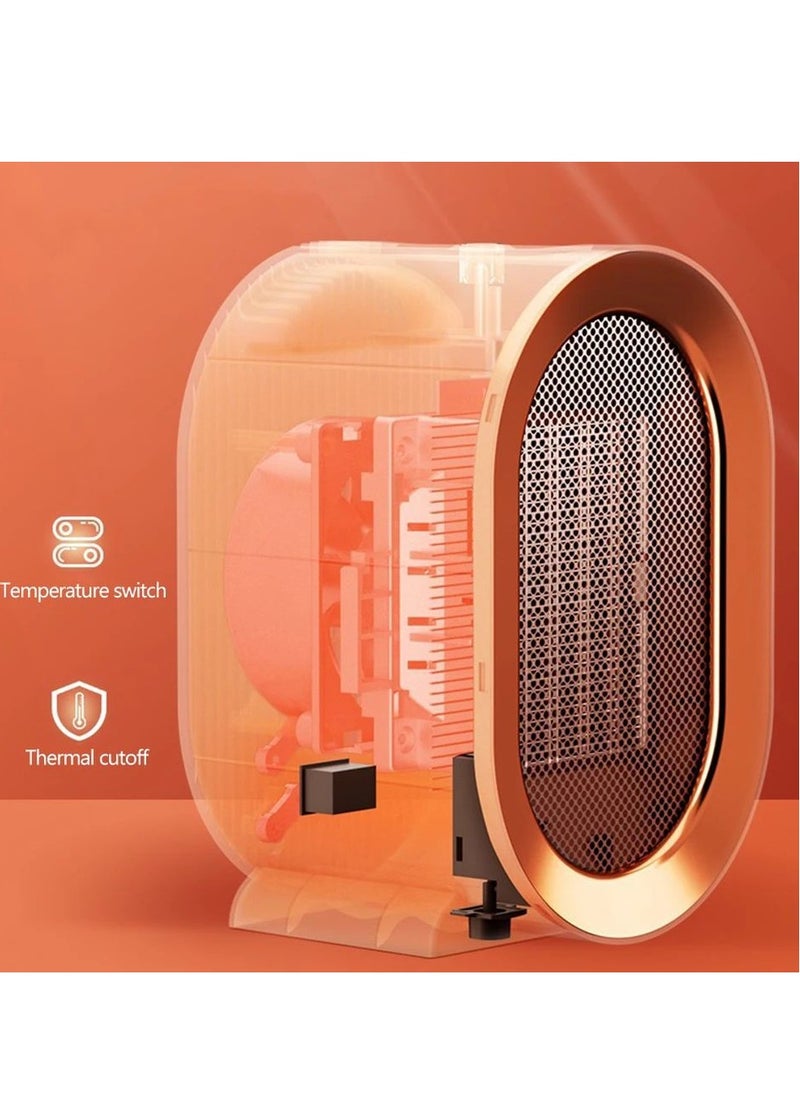 Generic - Portable electric heater 1200 watts with different temperatures A practical heater to overcome the winter cold for the home and office A safe electric heater to heat the home and office with a plug and a rear fan to protect against overheating Small in size and light to move it anywhere easily A button to control its temperature easily and a button to open and close Used in bedrooms, living rooms and offices Power: 1200 watts - Image 1