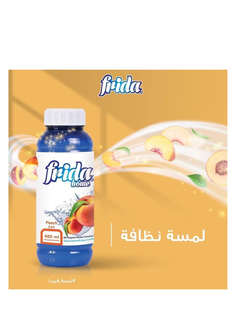 Frida - Frida is an all-surface freshener with the scent of peach 480 ML - Image 1