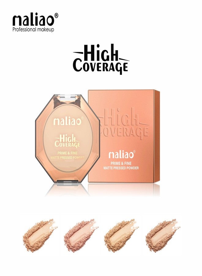 Maliao High Coverage Prime & Fine Matte Pressed Powder (NATURAL BEIGE) - Image 3