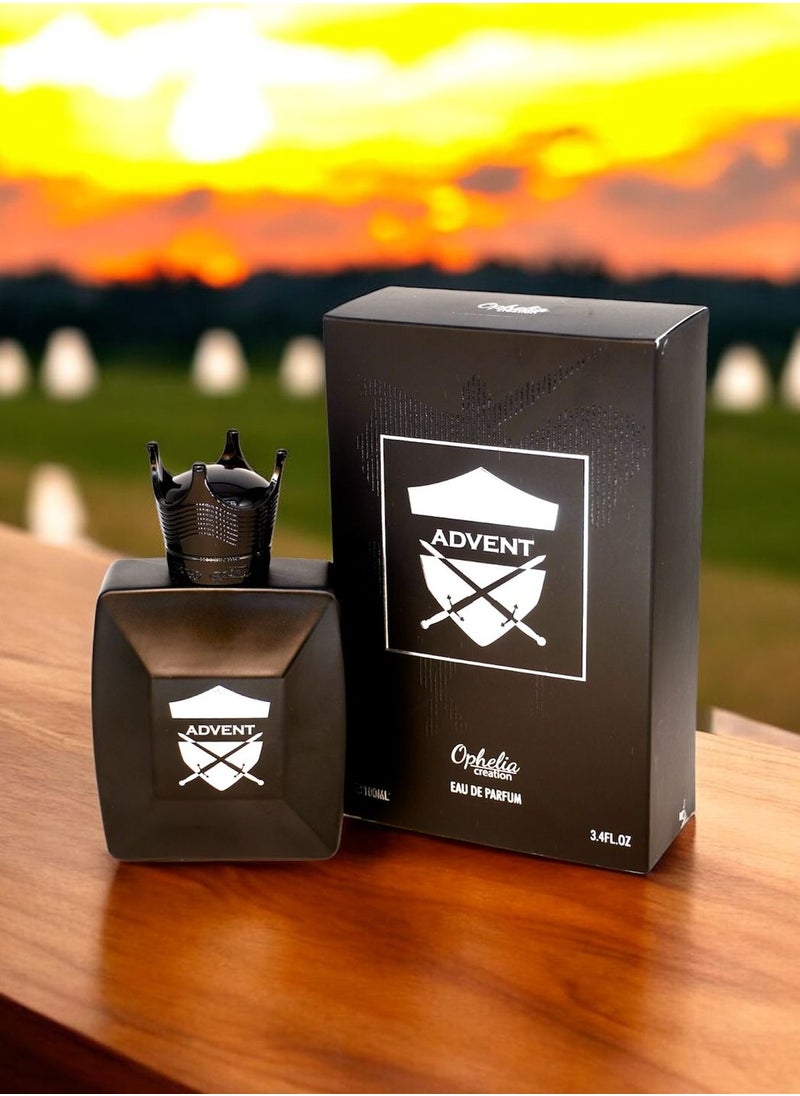 جريس للعطور عطر Advent Premiem ، زجاجة سوداء مع مكونات الفاكهة  - Image 1