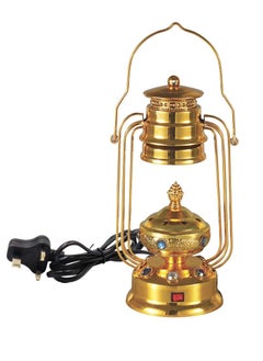 RSG RSG Electric Incense Burner Oud Mabkhara Lamp Design Gold for Home and Office Decor 