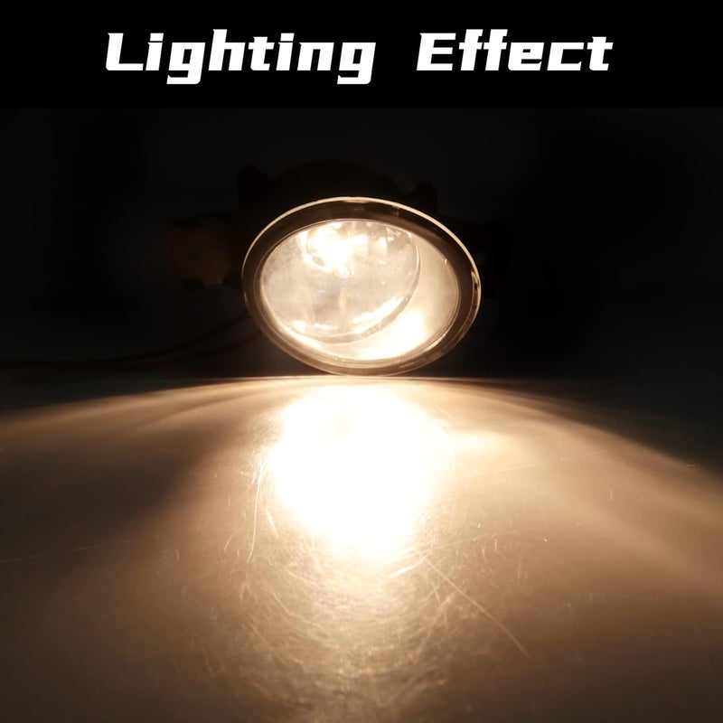 VGETTING Fog Light Kit for Nissan Sentra 2004-2008 with Halogen Bulbs and Wiring Harness - Image 5