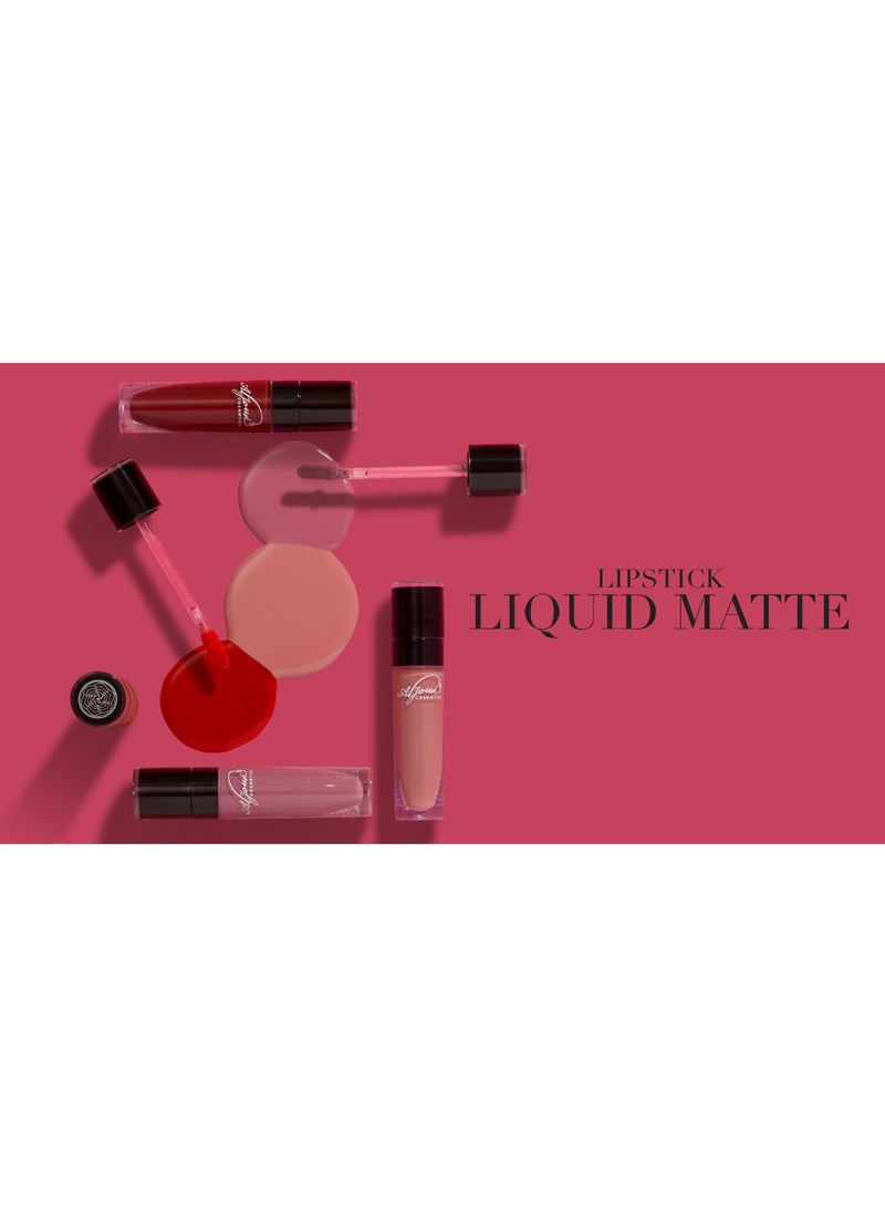 Al Jouri Cosmetics Matte Liquid Lipstick — Shade 10 - Image 5