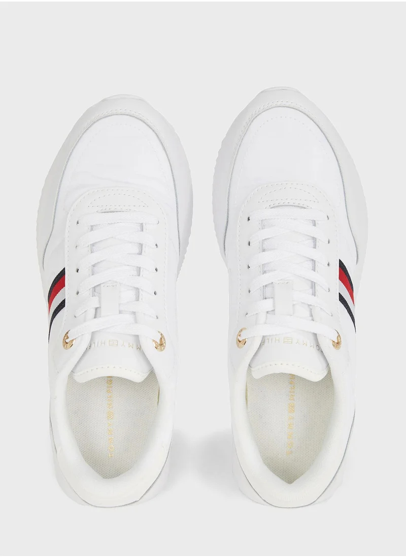 TOMMY HILFIGER Lace Up Low Top Sneakers