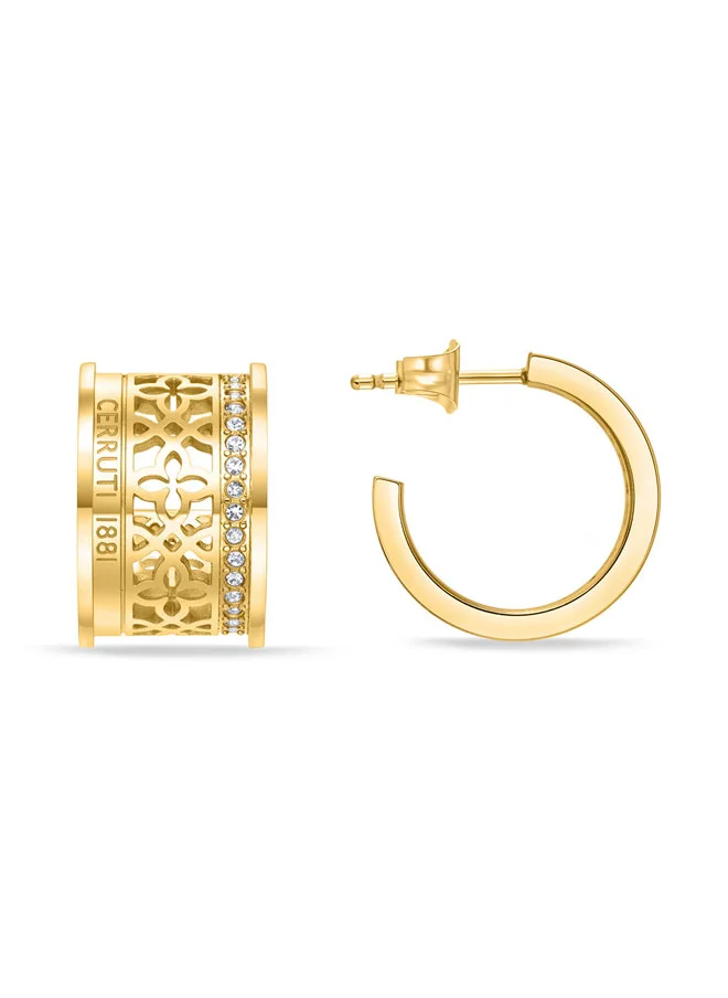 CERRUTI 1881 Fabiana Gold Plated Earring For WomenCIJLE0009502
