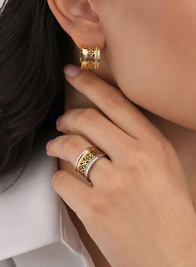 شيروتي 1881 Fabiana Gold Plated Earring For WomenCIJLE0009502