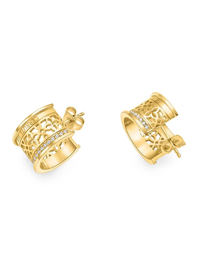 شيروتي 1881 Fabiana Gold Plated Earring For WomenCIJLE0009502