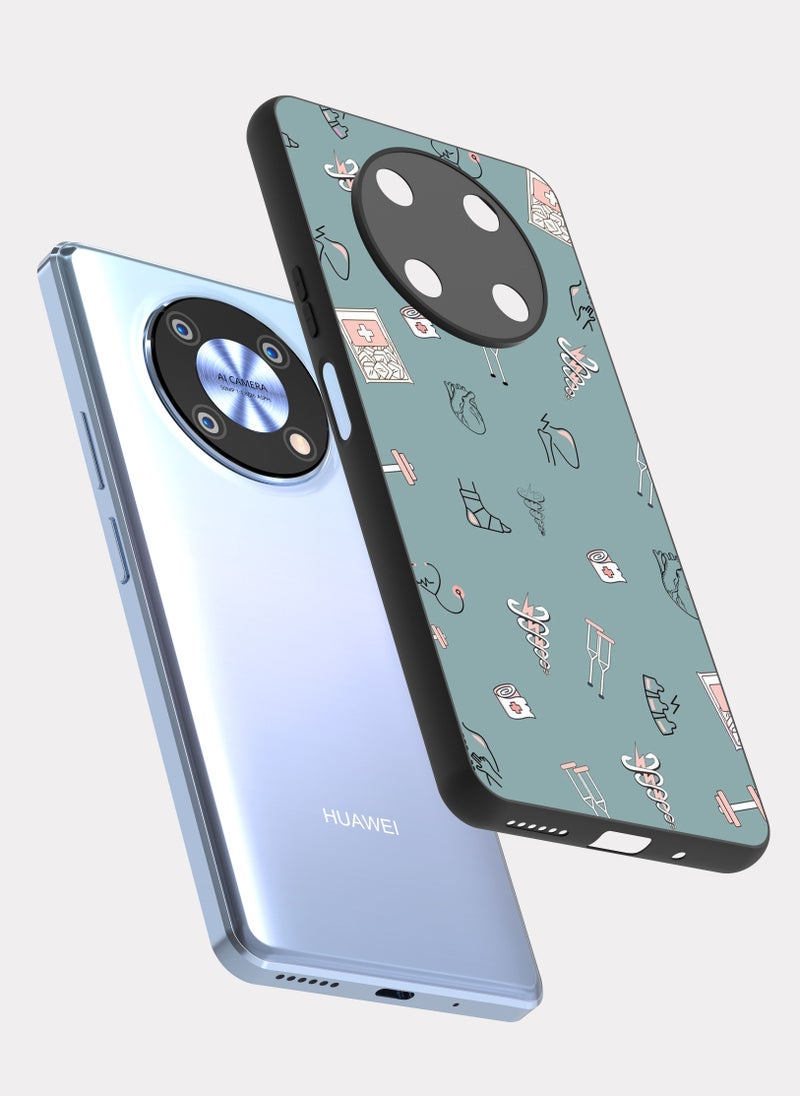 PXLAAT Huawei Y90 case cover Medical Pattern - Image 2