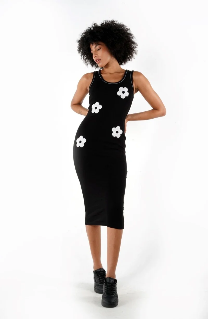 الكسندر جاردي Floral Detail Dress