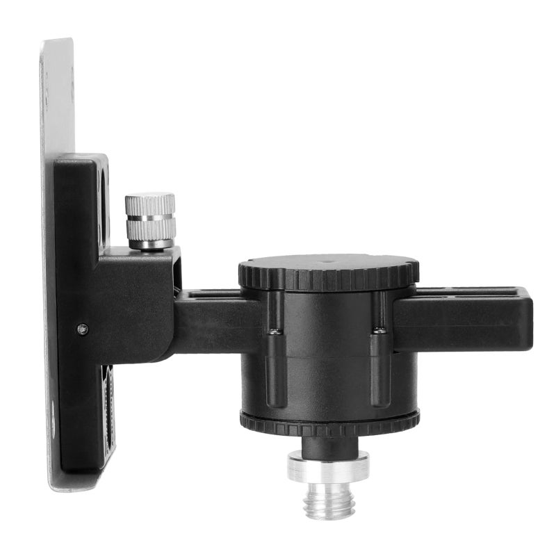 360 Degree Rotation 15°Tilt Angle Adjustable Level Wall-mounted Bracket with Iron Board - Image 2