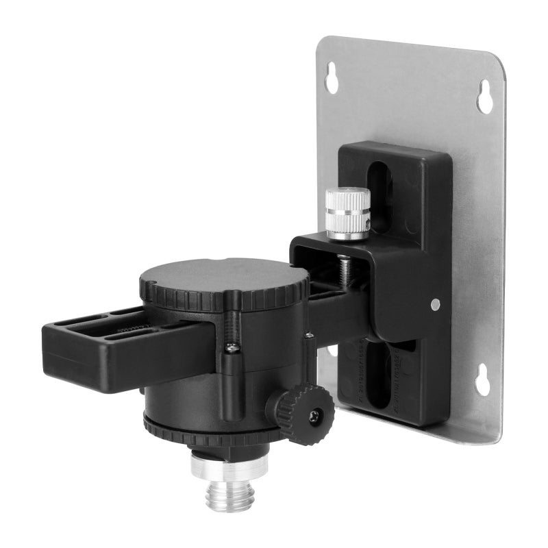 360 Degree Rotation 15°Tilt Angle Adjustable Level Wall-mounted Bracket with Iron Board - Image 1