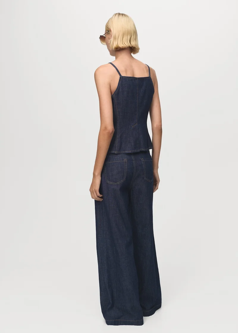 مانجو Thin belt with metal buckle