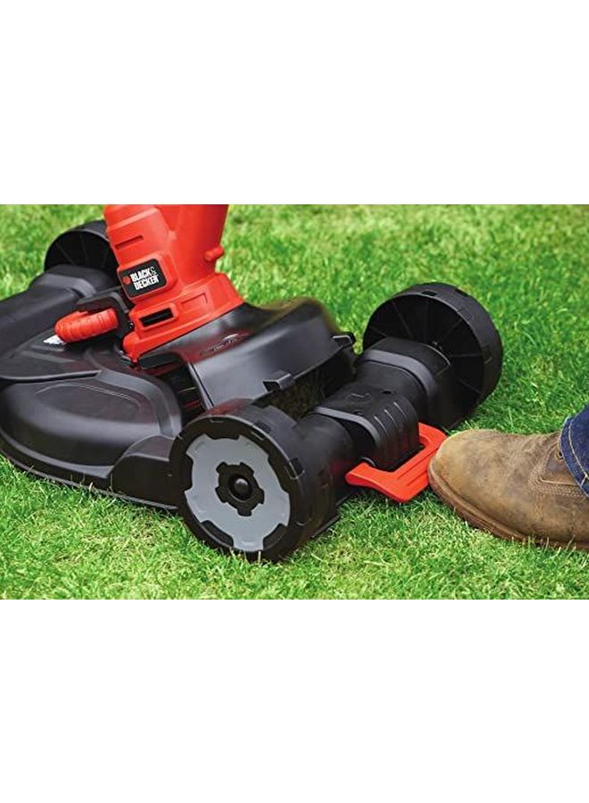 BLACK+DECKER 3-In-1 Lawn Mower Deck Attachment For Strimmer CM100-XJ Orange/Black - Image 4