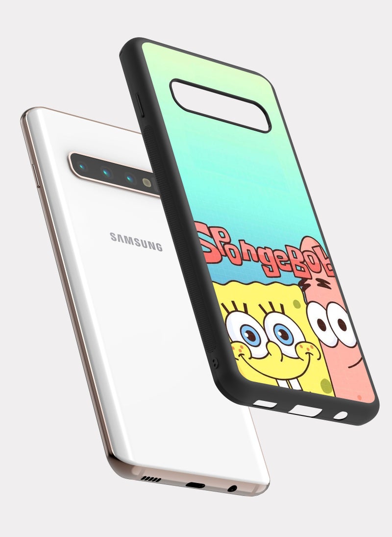 PXLAAT Samsung Galaxy S10 Plus case cover SpongeBob - Image 2