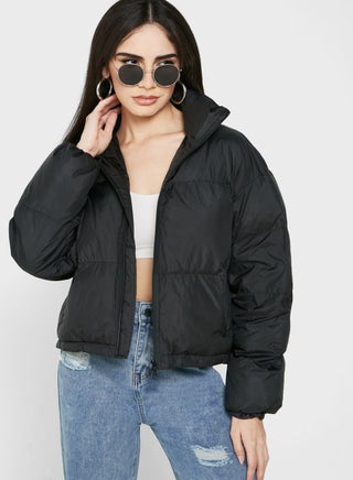 Cropped Padded Jacket