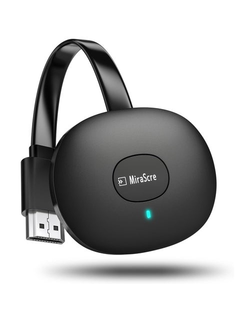 Wireless HDMI Display Adapter Dongle 4K Miracast Adapter Streaming YouTube Video/Audio Receiver for iPhone/iPad/iOS/Android/Mac/Laptop/PC to TV/Projector/Monitor