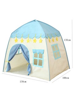 XiuWoo 1-Pack Portable Children Wigwam Folding Kids Tents Tipi Baby Play House Large Child Room Decor 1.3M  - Image 5