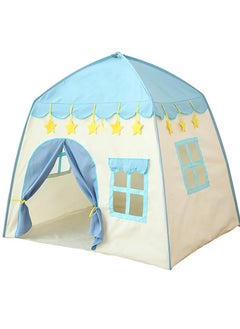 XiuWoo 1-Pack Portable Children Wigwam Folding Kids Tents Tipi Baby Play House Large Child Room Decor 1.3M  - Image 1