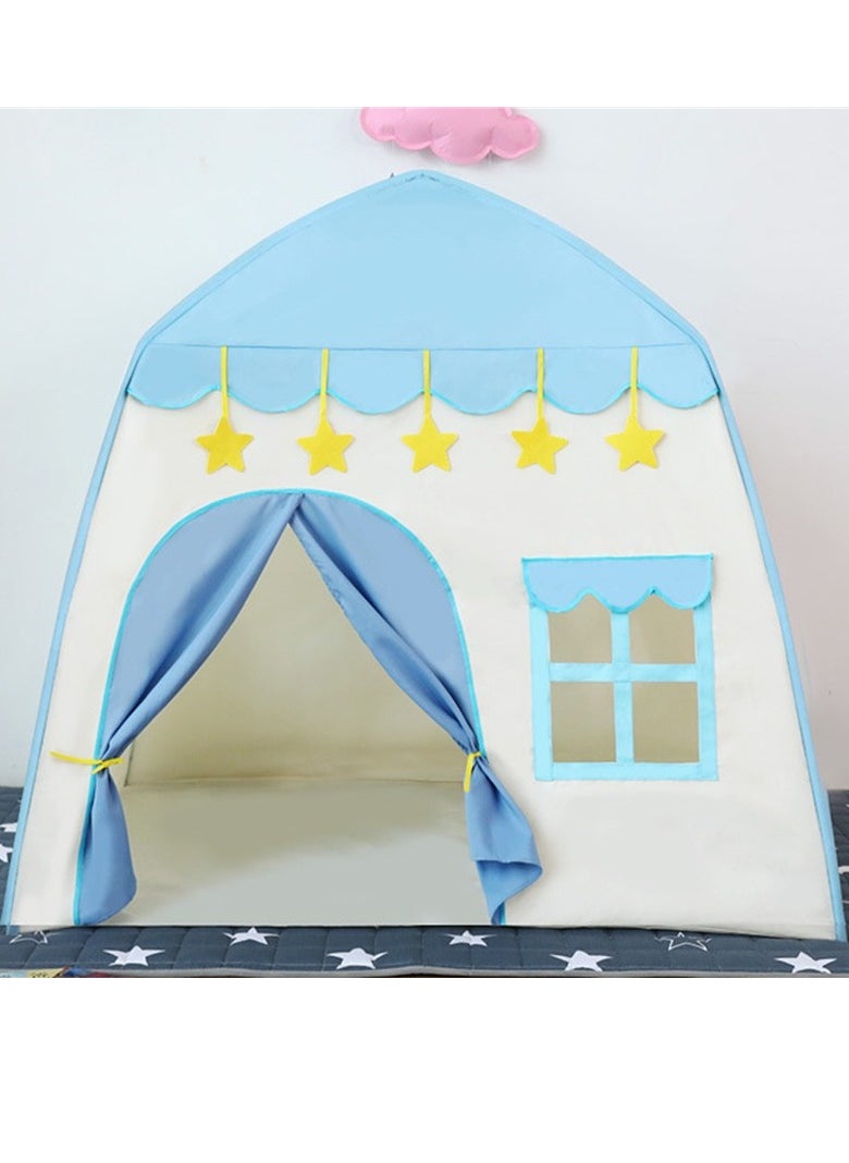 شو وو 1-PACK 1.3M خيمة أطفال محمولة ويغوام قابلة للطي للأطفال خيمة Tipi Baby Play House ديكور غرفة الطفل الكبيرة  - Image 2