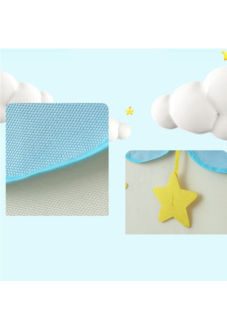 شو وو 1-PACK 1.3M خيمة أطفال محمولة ويغوام قابلة للطي للأطفال خيمة Tipi Baby Play House ديكور غرفة الطفل الكبيرة  - Image 3