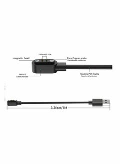 Y&D Smart Watch Charger, 2 pin Magnetic Charging Cable, Compatible for YAMAY VeryFitPro SW023 ID205L SW021 ID205U ID205S SW025 Uwatch 3S 3 2S  - Image 5