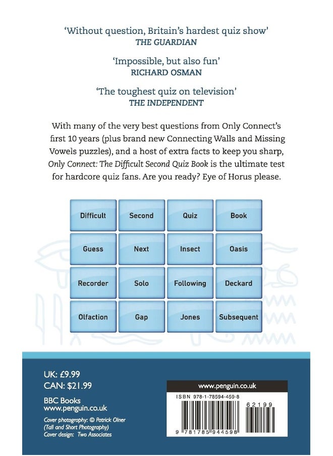 Only Connect: The Difficult Second Quiz Book  - Image 2