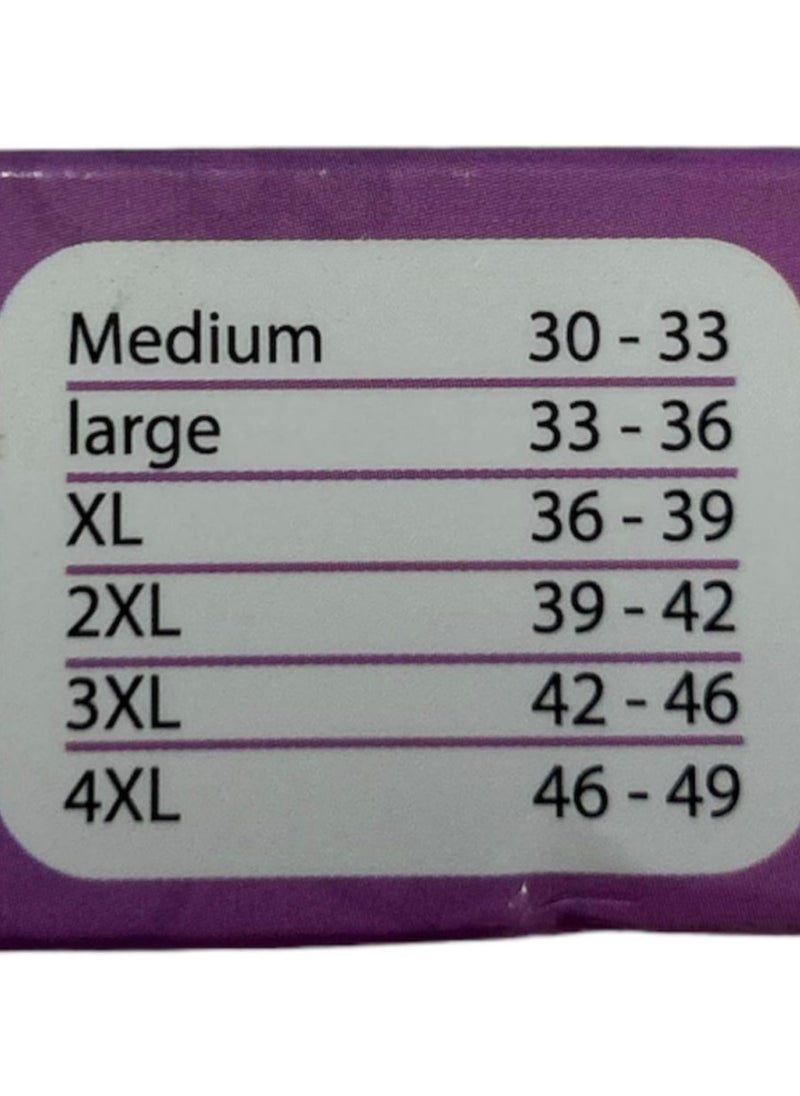 Dry Women's panties used during the menstrual period, postpartum period, and sports times, for single use, 8 pieces - size 3XL  - Image 4