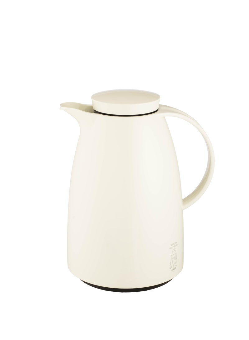 EMSA German Thermos Oberg Cream, Luxury Design, 1 Liter Capacity - Image 3