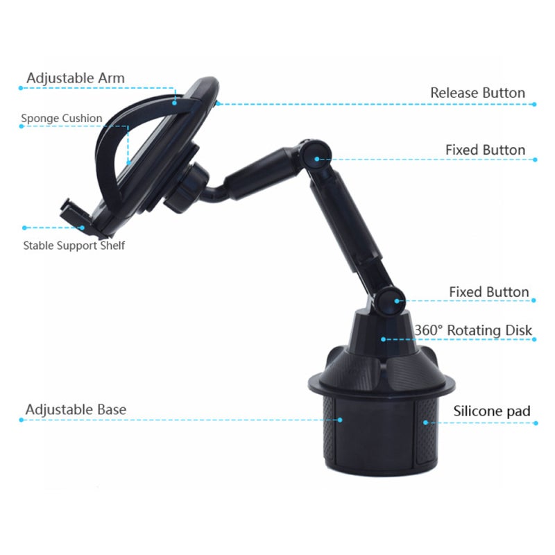 Car Mobile Phone Holder Car Mobile Phone Rack Car Phones Mount Navigation Bracket Holder - Image 5