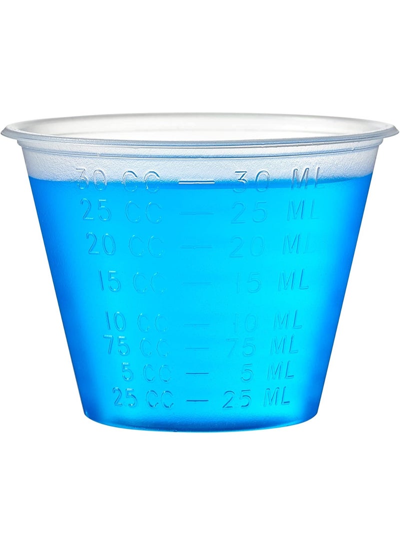 NOVAMED Disposable Medicine Cups – Graduated Medical Grade Plastic Measuring Cups for Accurate Dosage - Image 3