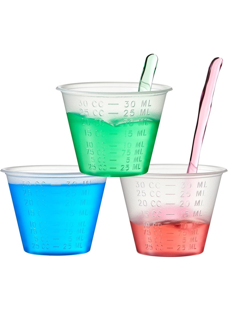 NOVAMED Disposable Medicine Cups – Graduated Medical Grade Plastic Measuring Cups for Accurate Dosage - Image 2