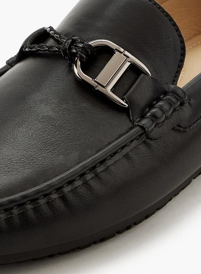 Renzo Ruganni BLACK Men Slip-On Loafers for Men | Best Price UAE