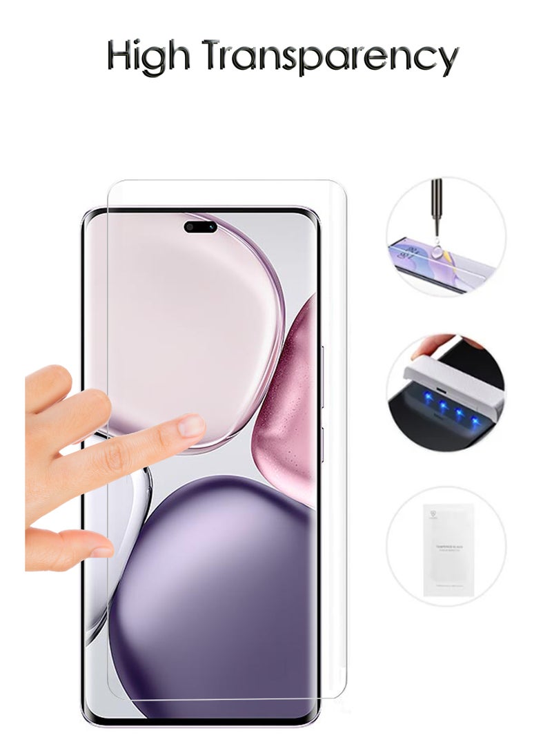 حماية شاشة زجاجية مقسّاة بالأشعة فوق البنفسجية لهاتف هواوي هونر X9c 5G - Image 4